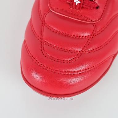 Buy Louis Vuitton LV Footprint Soccer Red White Red 1AHDOR Quality Reps Replicas Shoes