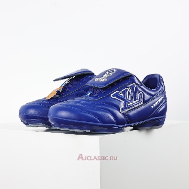 Buy Louis Vuitton LV Footprint Soccer Blue White Blue 1AHDP6 Quality Reps Replicas Shoes