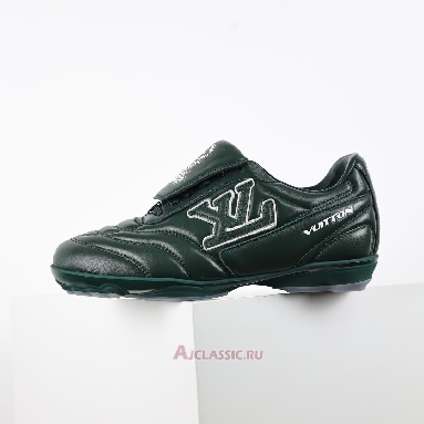 Buy Louis Vuitton LV Footprint Soccer Green White Green 1AHDPP Quality Reps Replicas Shoes