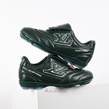 Buy Louis Vuitton LV Footprint Soccer Green White Green 1AHDPP Quality Reps Replicas Shoes
