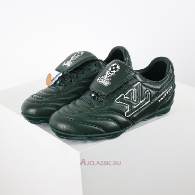 Buy Louis Vuitton LV Footprint Soccer Green White Green 1AHDPP Quality Reps Replicas Shoes