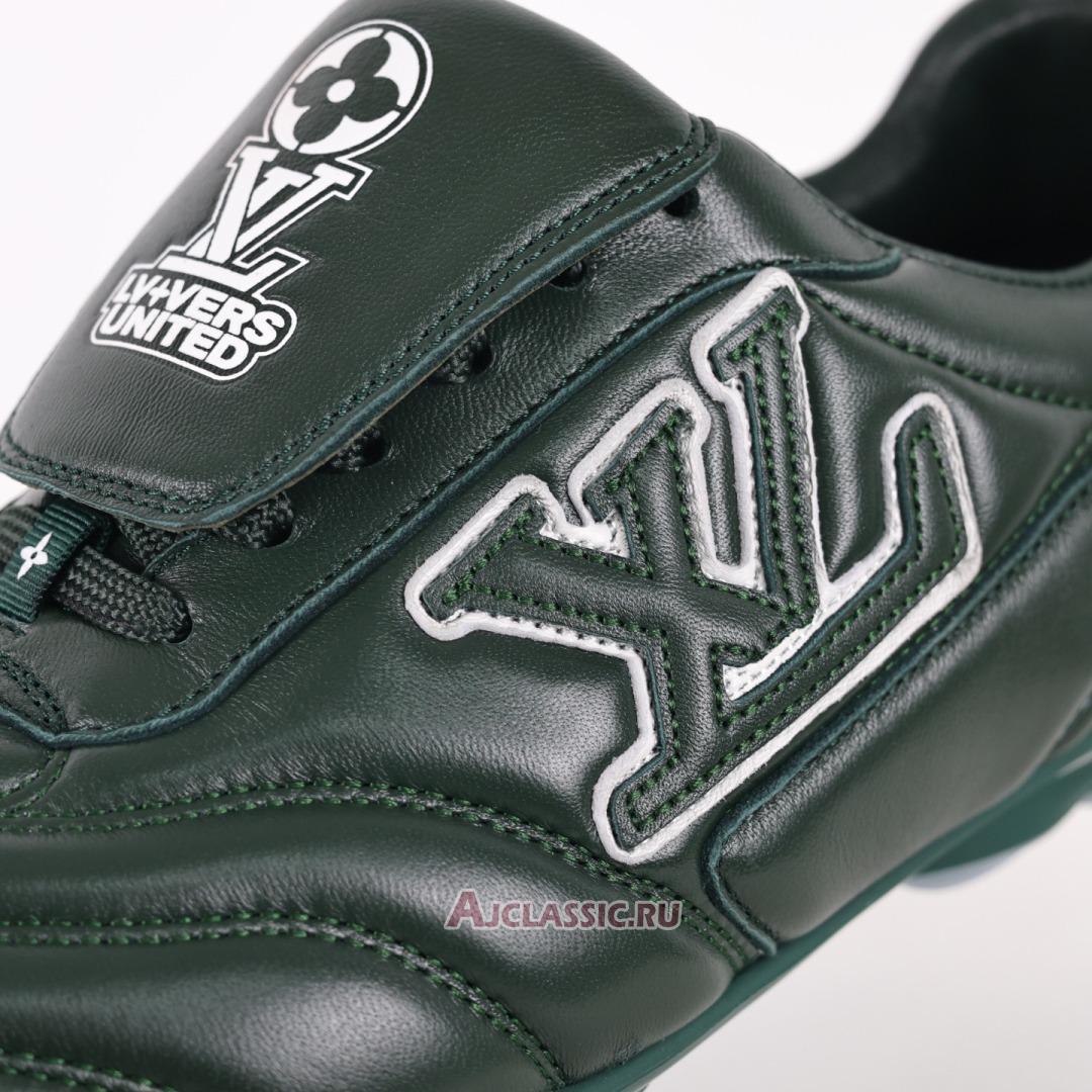New Louis Vuitton LV Footprint Soccer "Green White" 1AHDPP Shoes