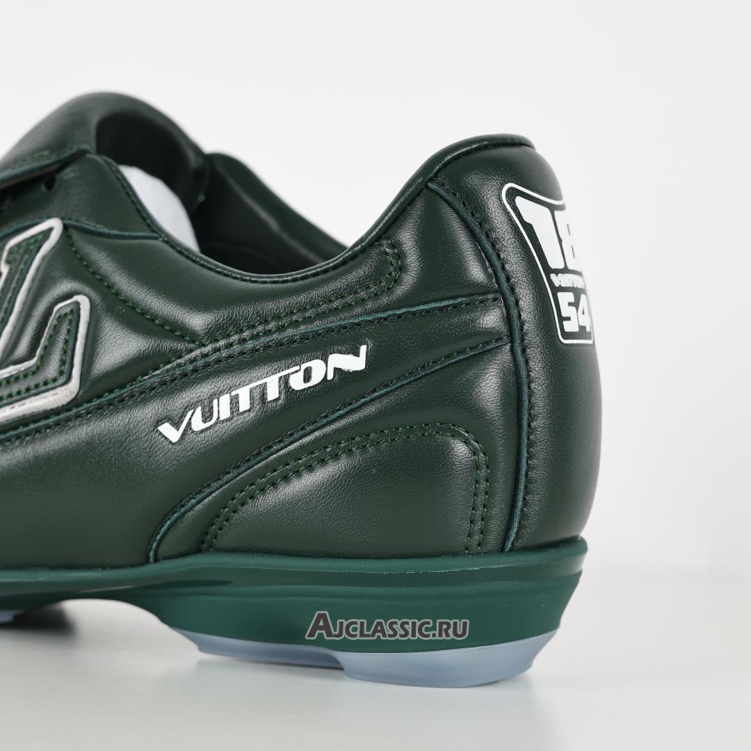 New Louis Vuitton LV Footprint Soccer "Green White" 1AHDPP Shoes
