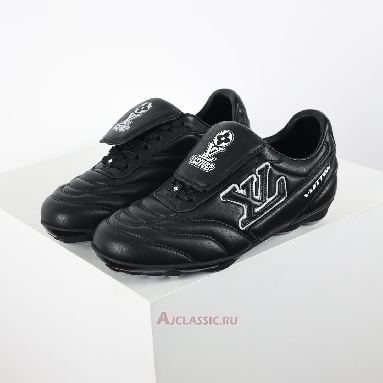 Buy Louis Vuitton LV Footprint Soccer Black White Black 1AHAI1 Quality Reps Replicas Shoes