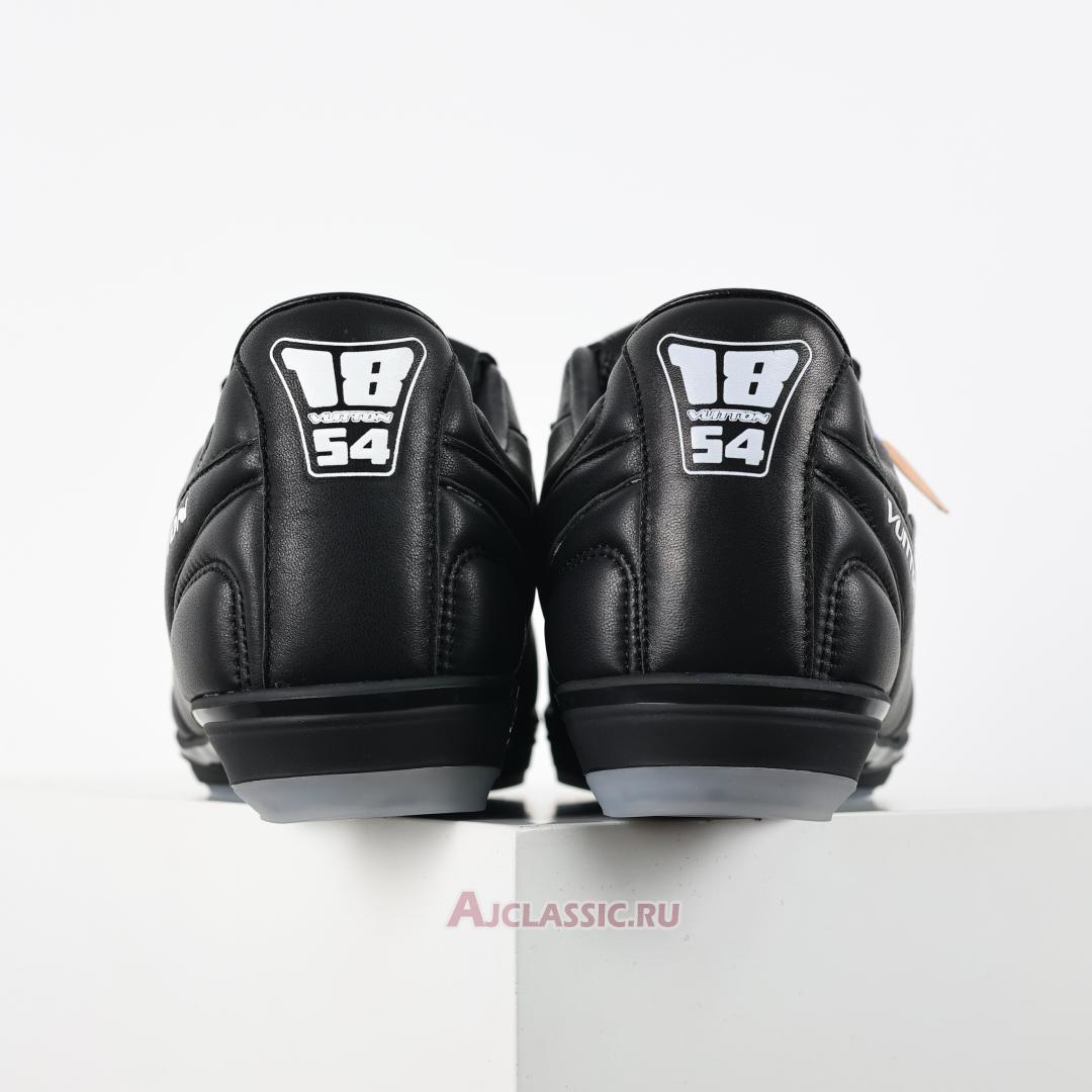 New Louis Vuitton LV Footprint Soccer "Black White" 1AHAI1 Shoes