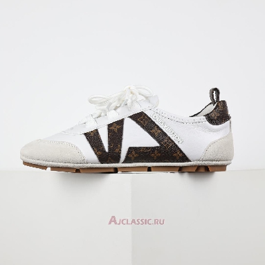 Buy Louis Vuitton LV Sneakerina Sneakers White Brown White 1AHNC8 Quality Reps Replicas Shoes