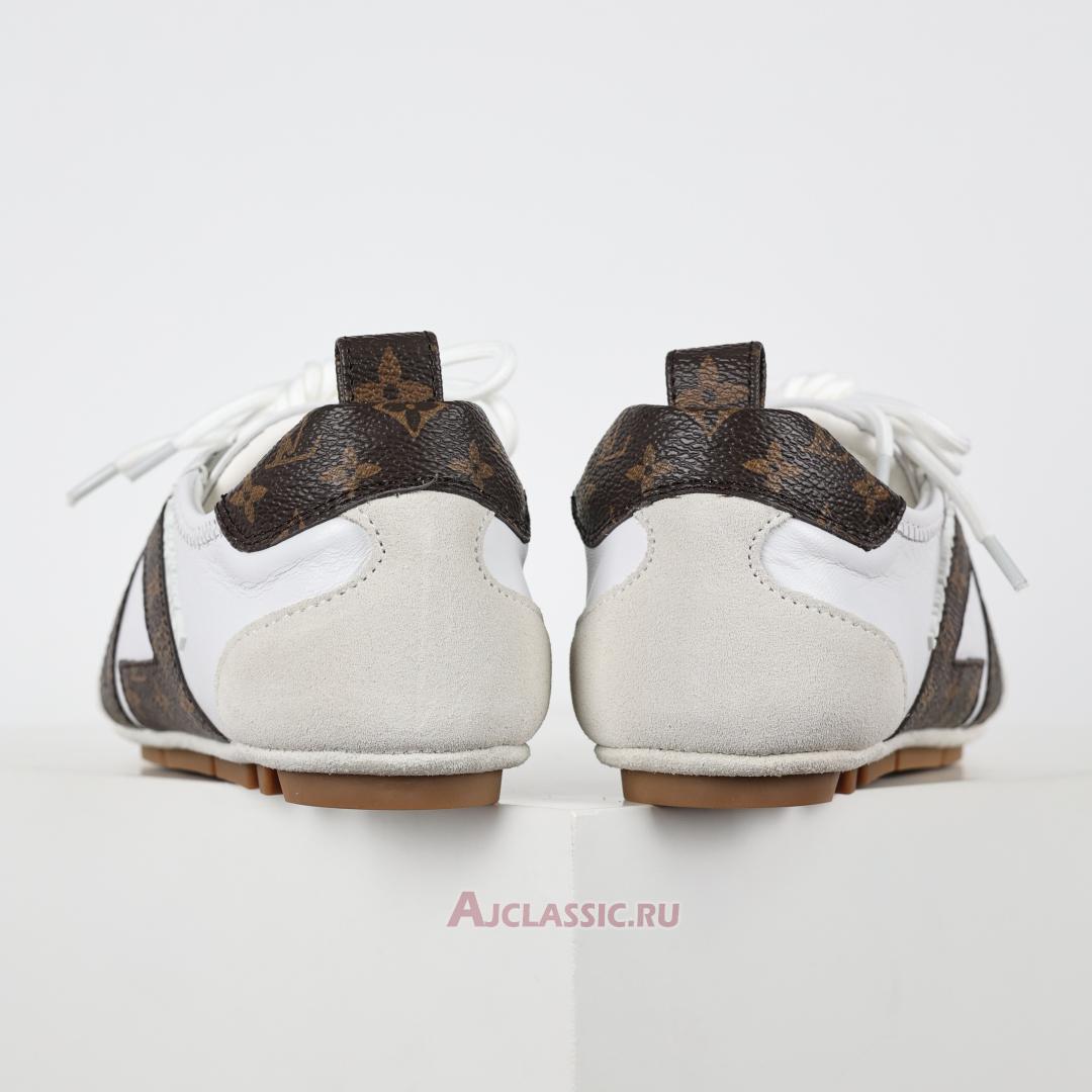 New Louis Vuitton LV Sneakerina Sneakers "White Brown" 1AHNC8 Shoes