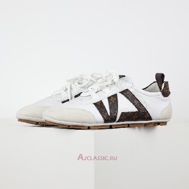 Buy Louis Vuitton LV Sneakerina Sneakers White Brown White 1AHNC8 Quality Reps Replicas Shoes
