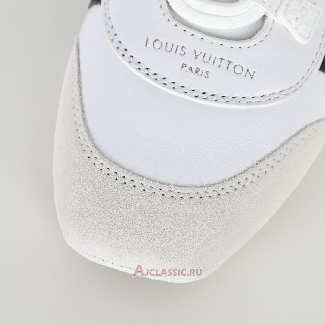 New Louis Vuitton LV Sneakerina Sneakers "White Brown" 1AHNC8 Shoes