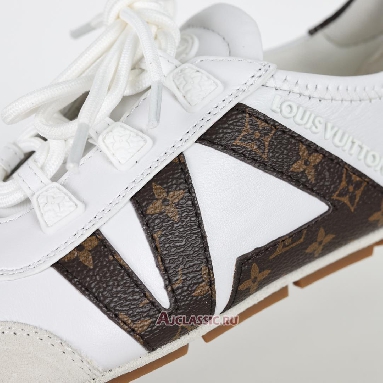 Buy Louis Vuitton LV Sneakerina Sneakers White Brown White 1AHNC8 Quality Reps Replicas Shoes