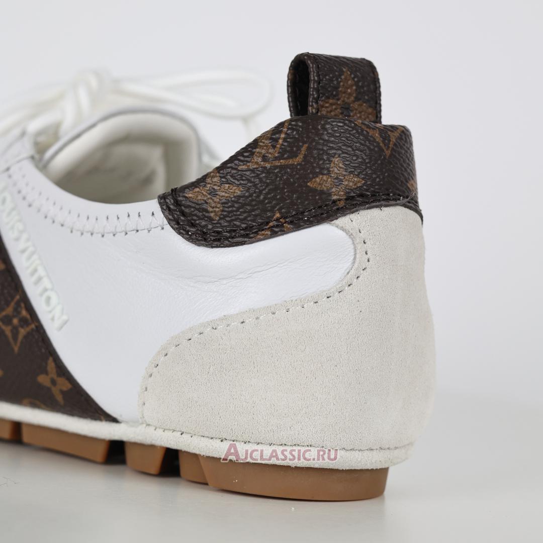 New Louis Vuitton LV Sneakerina Sneakers "White Brown" 1AHNC8 Shoes