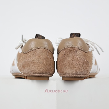 Buy Louis Vuitton LV Sneakerina Sneakers Suede Hazelnut Brown Brown 1AHNF4 Quality Reps Replicas Shoes