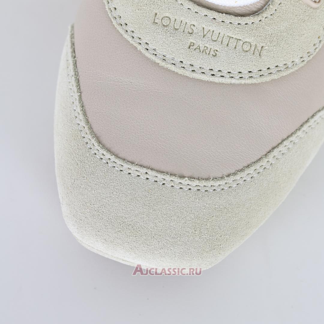 New Louis Vuitton LV Sneakerina Sneakers Suede "Light Beige Yellow" 1AHNEQ Shoes