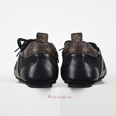 Buy Louis Vuitton LV Sneakerina Sneakers Black Brown Monogram Black 1AHNDM Quality Reps Replicas Shoes