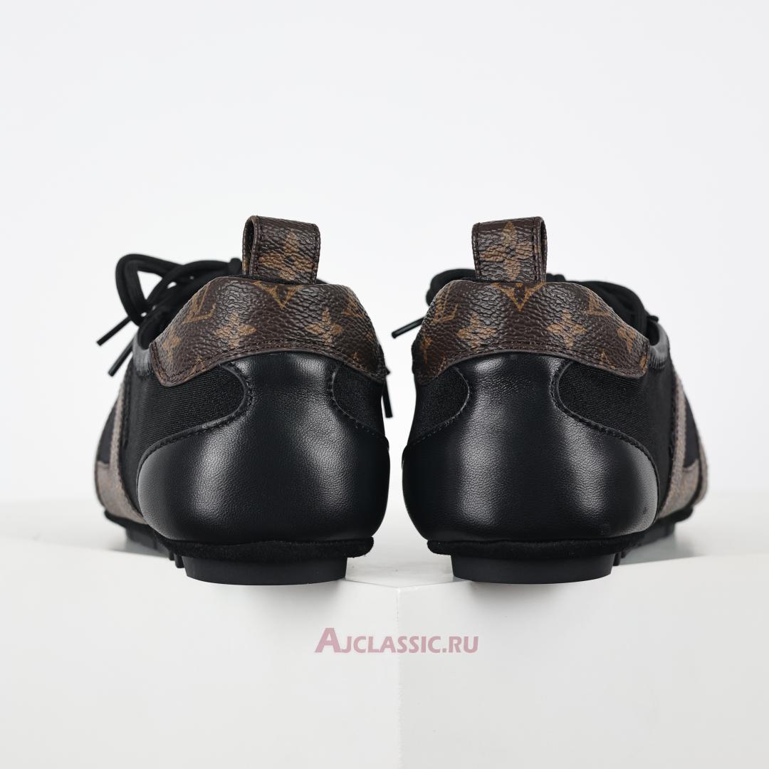 New Louis Vuitton LV Sneakerina Sneakers "Black Brown Monogram" 1AHNDM Shoes