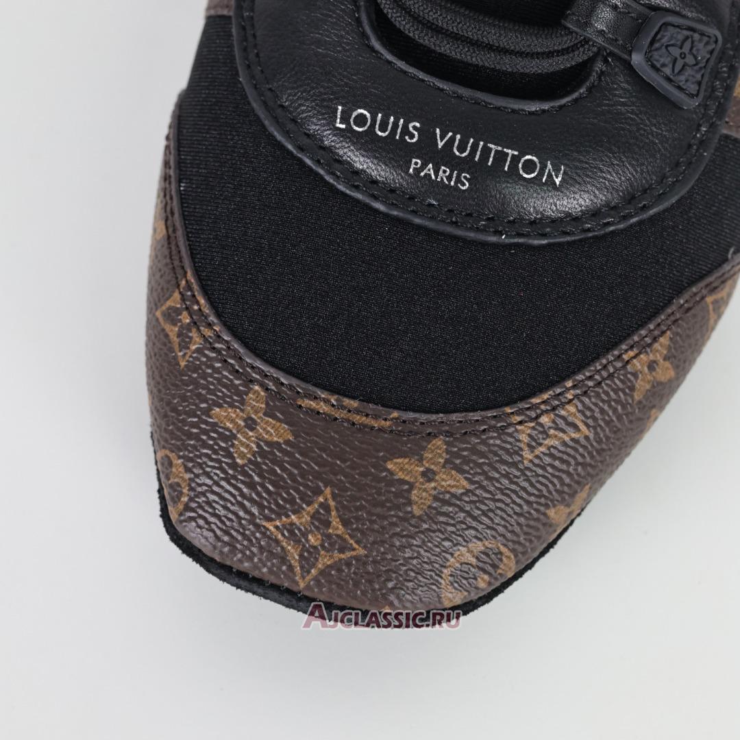 New Louis Vuitton LV Sneakerina Sneakers "Black Brown Monogram" 1AHNDM Shoes