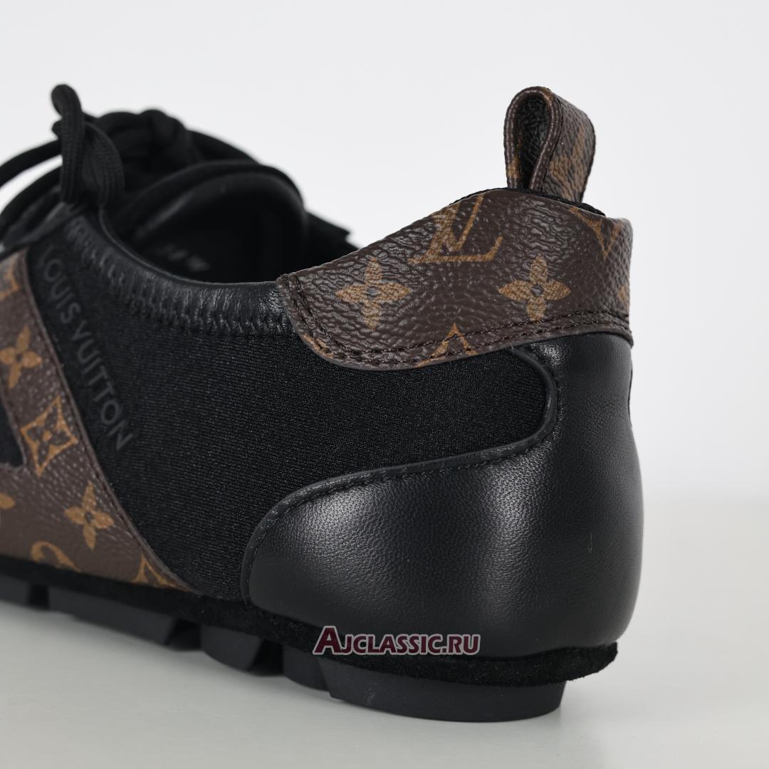 New Louis Vuitton LV Sneakerina Sneakers "Black Brown Monogram" 1AHNDM Shoes