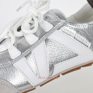 Buy Louis Vuitton LV Sneakerina Sneakers Silver Silver 1AHOJK Quality Reps Replicas Shoes
