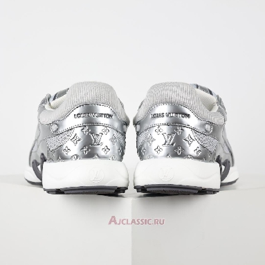 Buy Louis Vuitton LV Olympia Sneaker Silver Silver 1AHOHZ Quality Reps Replicas Shoes