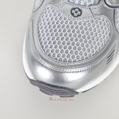 Buy Louis Vuitton LV Olympia Sneaker Silver Silver 1AHOHZ Quality Reps Replicas Shoes