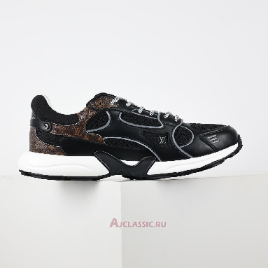 Buy Louis Vuitton LV Olympia Sneaker Black Brown Black 1AHOFA Quality Reps Replicas Shoes