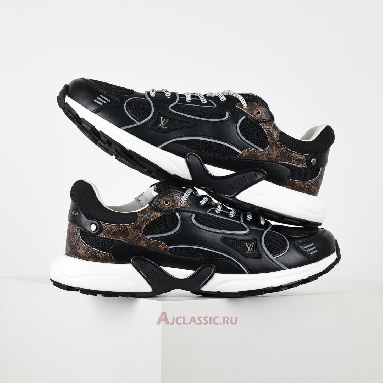 Buy Louis Vuitton LV Olympia Sneaker Black Brown Black 1AHOFA Quality Reps Replicas Shoes