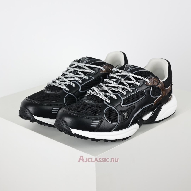 Buy Louis Vuitton LV Olympia Sneaker Black Brown Black 1AHOFA Quality Reps Replicas Shoes