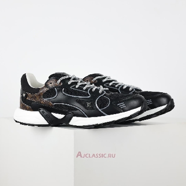 Buy Louis Vuitton LV Olympia Sneaker Black Brown Black 1AHOFA Quality Reps Replicas Shoes