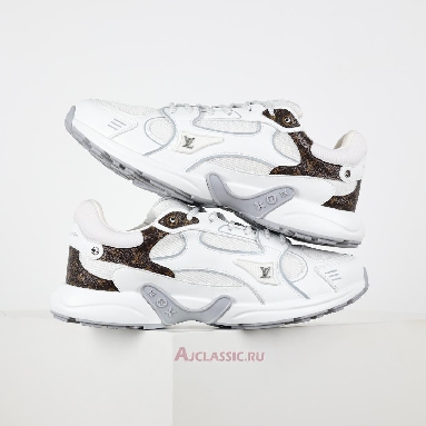 Buy Louis Vuitton LV Olympia Sneaker White Brown White 1AHOEU Quality Reps Replicas Shoes