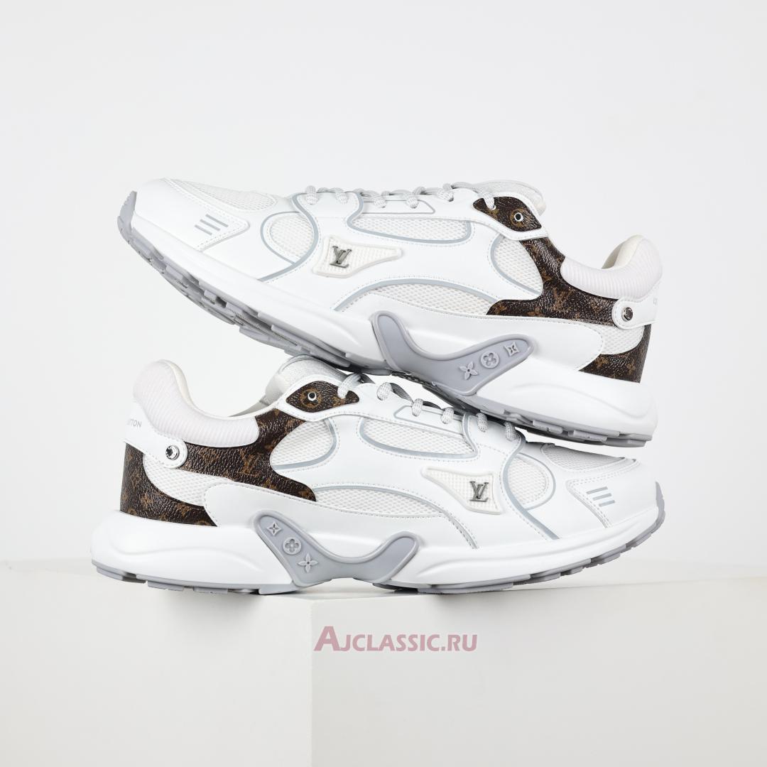 New Louis Vuitton LV Olympia Sneaker "White Brown" 1AHOEU Shoes