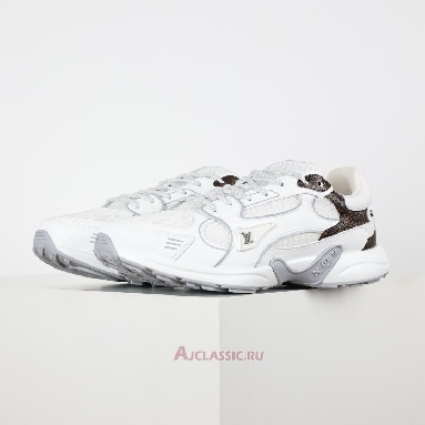 Buy Louis Vuitton LV Olympia Sneaker White Brown White 1AHOEU Quality Reps Replicas Shoes