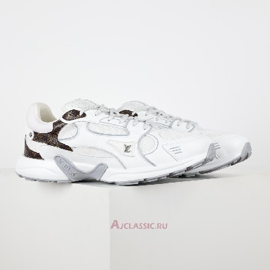 Buy Louis Vuitton LV Olympia Sneaker White Brown White 1AHOEU Quality Reps Replicas Shoes