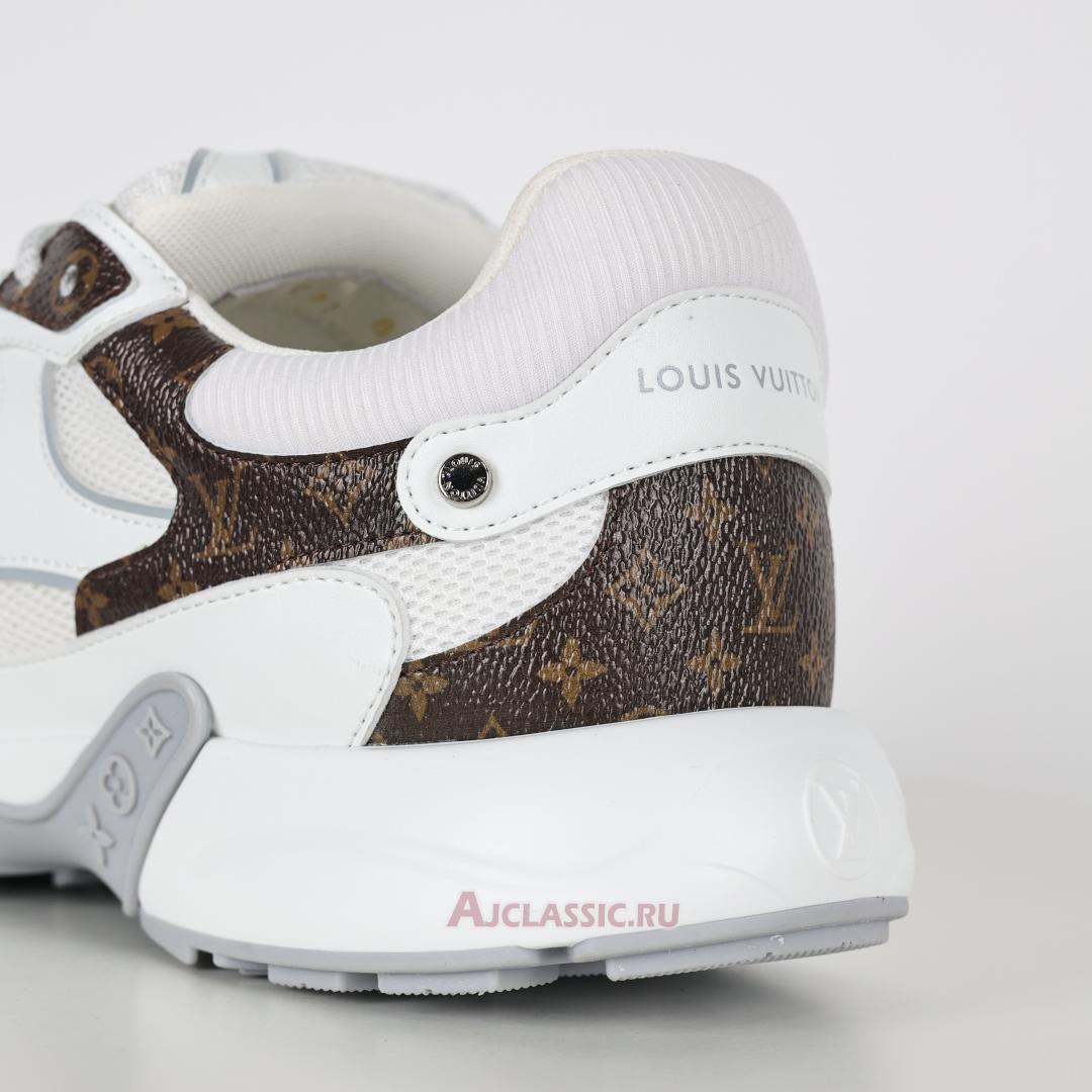 New Louis Vuitton LV Olympia Sneaker "White Brown" 1AHOEU Shoes