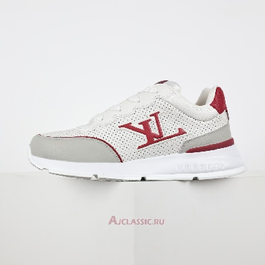 Buy Louis Vuitton LV Classic Sneaker White Red Red 1AHSUG-2 Quality Reps Replicas Shoes
