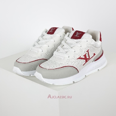 Buy Louis Vuitton LV Classic Sneaker White Red Red 1AHSUG-2 Quality Reps Replicas Shoes