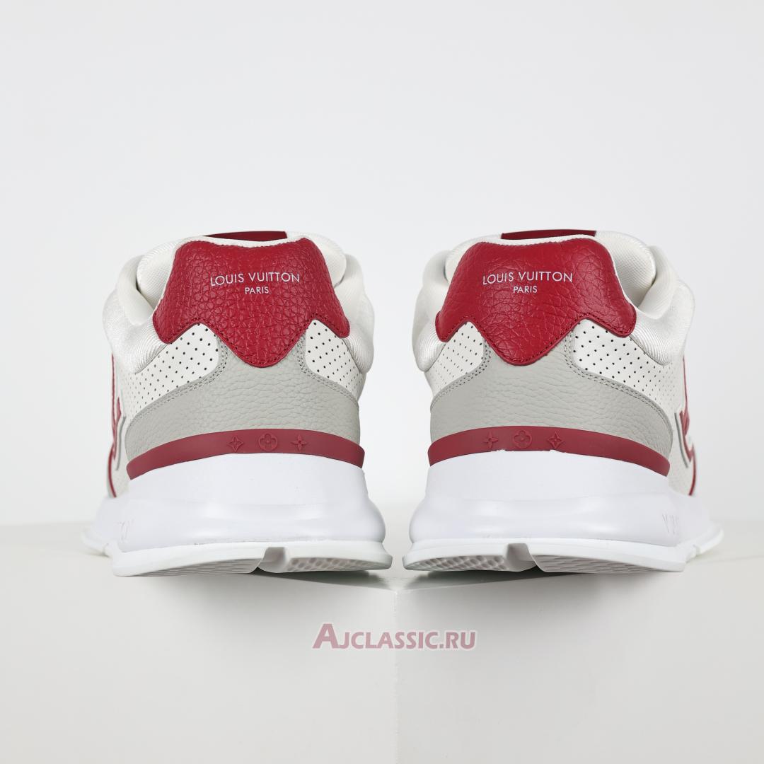 New Louis Vuitton LV Classic Sneaker "White Red" 1AHSUG-2 Shoes