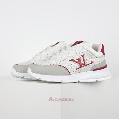 Buy Louis Vuitton LV Classic Sneaker White Red Red 1AHSUG-2 Quality Reps Replicas Shoes