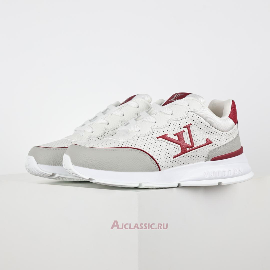 New Louis Vuitton LV Classic Sneaker "White Red" 1AHSUG-2 Shoes