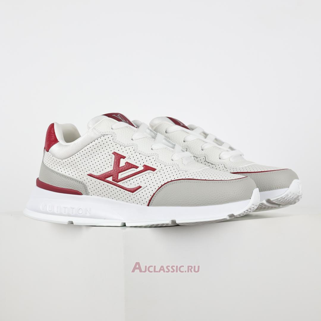 New Louis Vuitton LV Classic Sneaker "White Red" 1AHSUG-2 Shoes