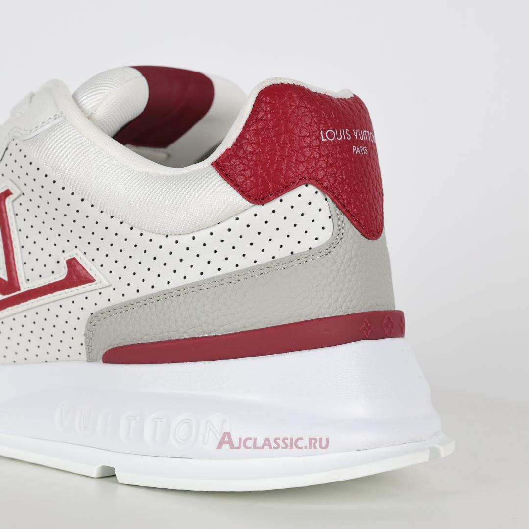 New Louis Vuitton LV Classic Sneaker "White Red" 1AHSUG-2 Shoes