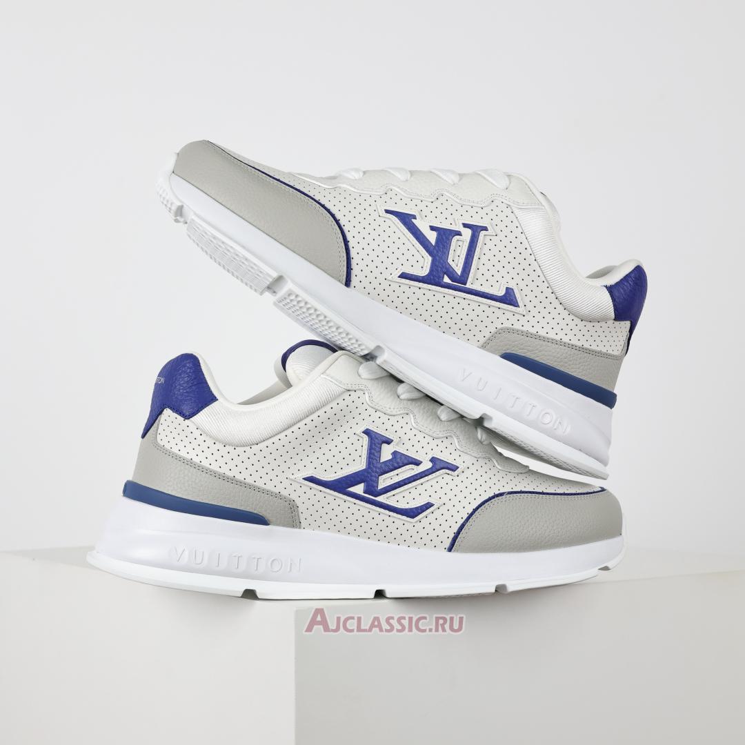 New Louis Vuitton LV Classic Sneaker "White Blue" 1AHSV0 Shoes
