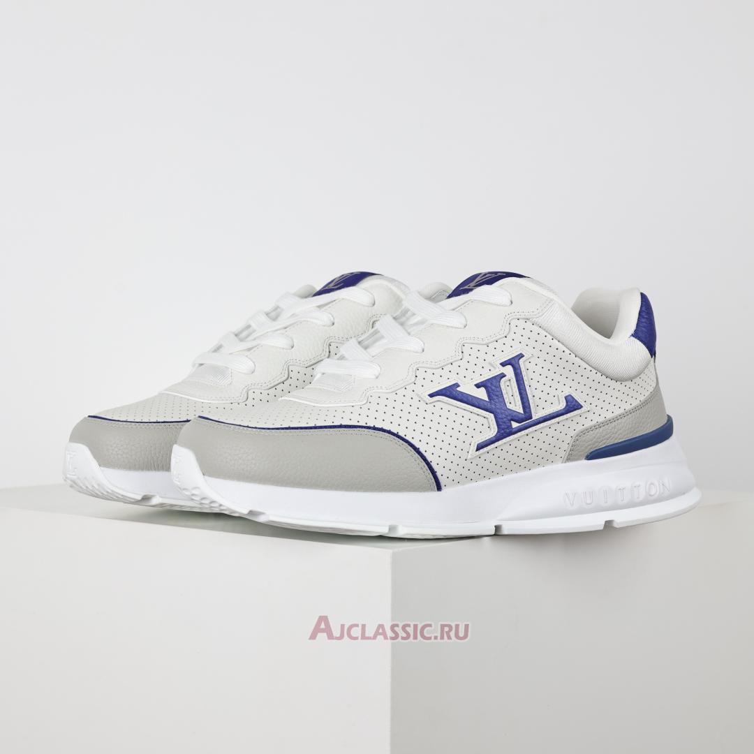 New Louis Vuitton LV Classic Sneaker "White Blue" 1AHSV0 Shoes