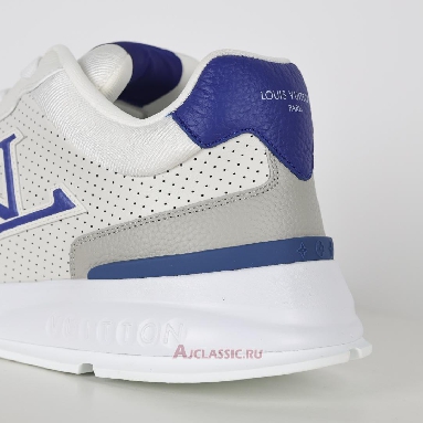 Buy Louis Vuitton LV Classic Sneaker White Blue Blue 1AHSV0 Quality Reps Replicas Shoes
