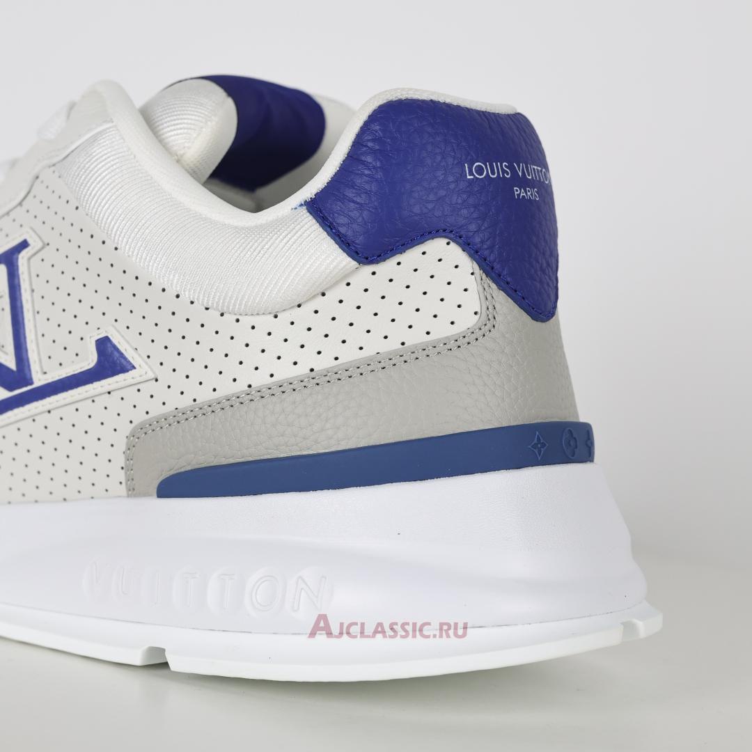 New Louis Vuitton LV Classic Sneaker "White Blue" 1AHSV0 Shoes
