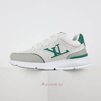 Buy Louis Vuitton LV Classic Sneaker White Green Green 1AHSUG Quality Reps Replicas Shoes