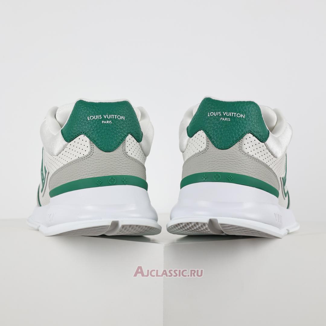 New Louis Vuitton LV Classic Sneaker "White Green" 1AHSUG Shoes