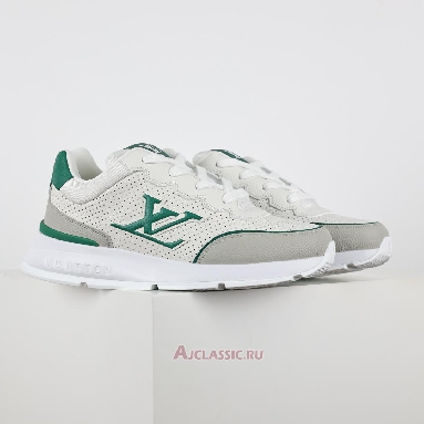 Buy Louis Vuitton LV Classic Sneaker White Green Green 1AHSUG Quality Reps Replicas Shoes
