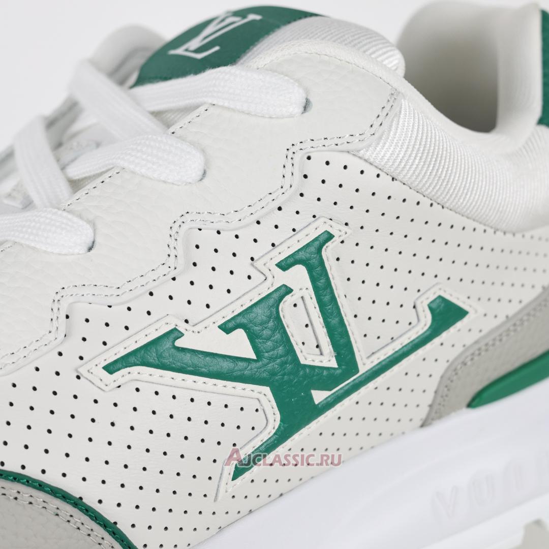 New Louis Vuitton LV Classic Sneaker "White Green" 1AHSUG Shoes