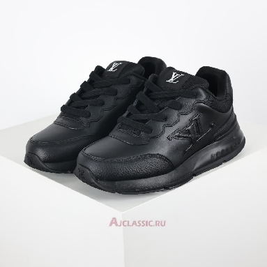 Buy Louis Vuitton LV Classic Sneaker Black Black 1AHSSV Quality Reps Replicas Shoes
