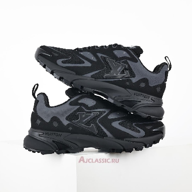 Buy Louis Vuitton LV Runner Tatic Sneaker Black Grey Black 1A9UNT Quality Reps Replicas Shoes